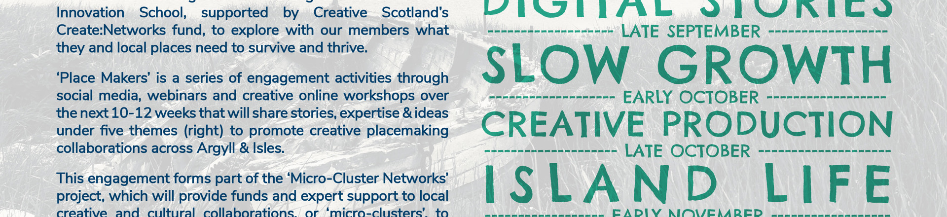 Place Makers CHARTS Themed Engagement