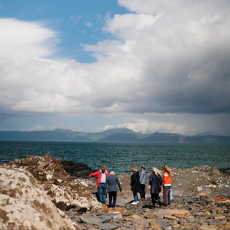 Expressing An Island, Patrick Corbett Geology Poetry Workshop July 2023, Film Still By Glenda Rome