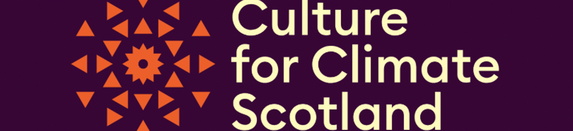 Culture For Climate Scotland Logos