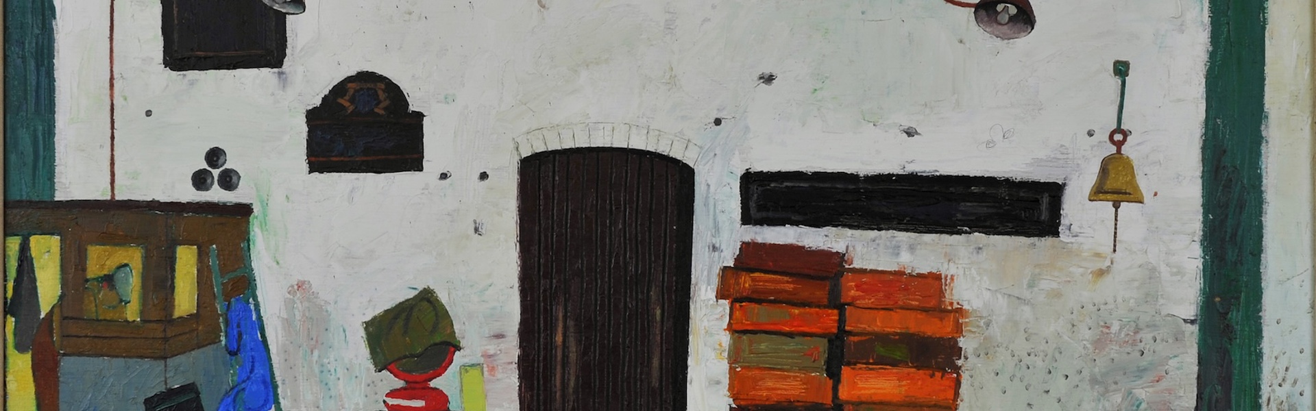 Title Glasgow Fish Market. Artist Leon Morrocco. Catalogue 63. Credit The Argyll Collection (1)