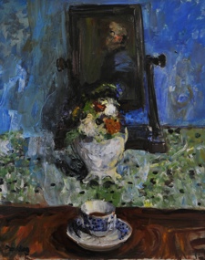 Title Still Life With Cup And Saucer. Artist David Abercrombie Donaldson, RSA. Catalogue 94. Credit The Argyll Collection (1)