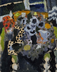 Title Pink Still Life. Artist John Byrne.Catalogue 93.Argyll Collection (1)